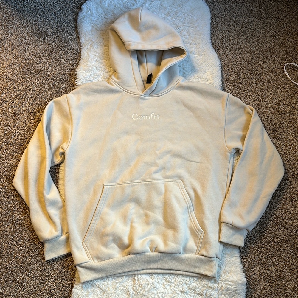 Comfrt Signature Fit Hoodie in Bone